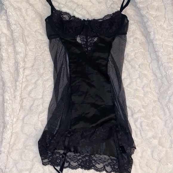 Fredericks of Hollywood lace teddy - Picture 1 of 8